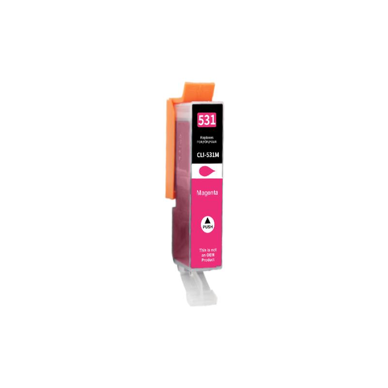 Cartuccia Canon CLI-531M Magenta compatibile (6120C001) Cartuccia Canon CLI-531M Magenta compatibile (6120C001)