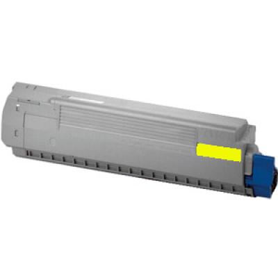 Toner oki 46507621 Giallo compatibile Toner oki 46507621 Giallo compatibile