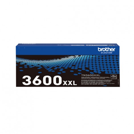 Toner Originale Brother TN-3600XXL Nero fino a 11000 pagine alta capacità 