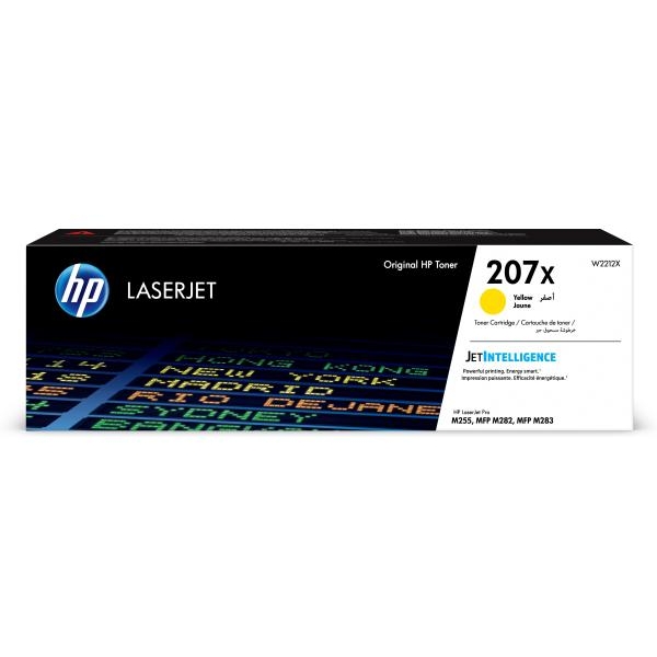 Toner HP 207X W2212X Giallo originale 